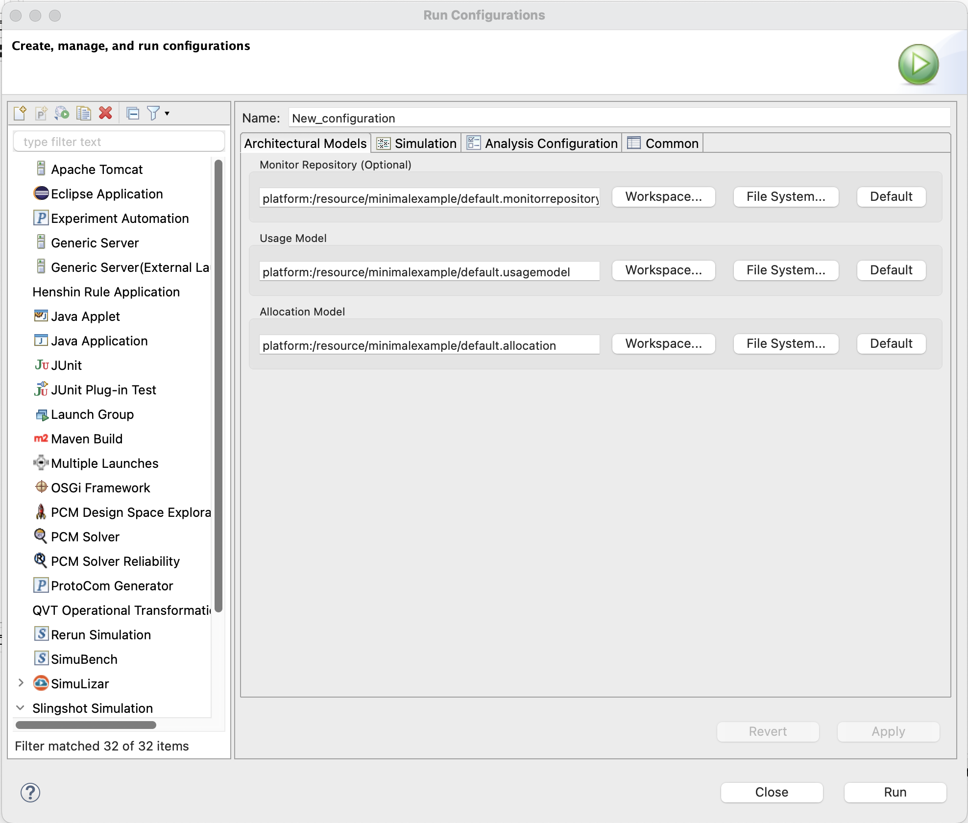 runconfiguration