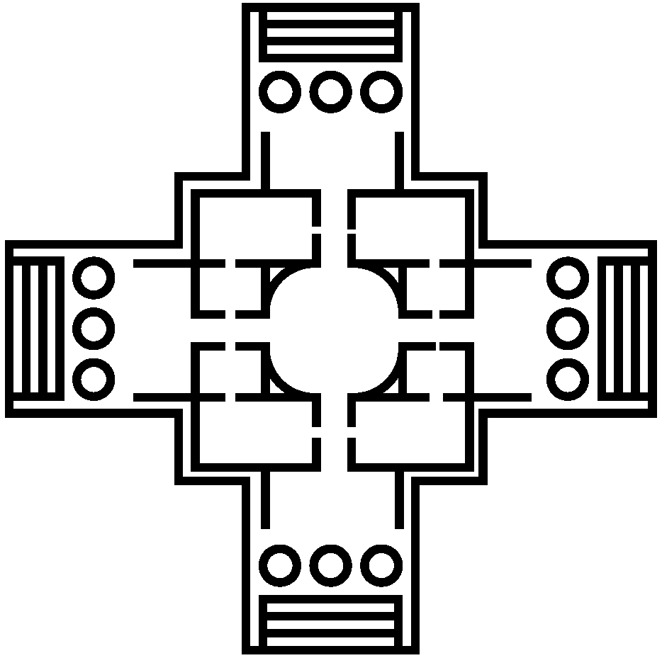 The offical Palladio logo 2006 - 2010.